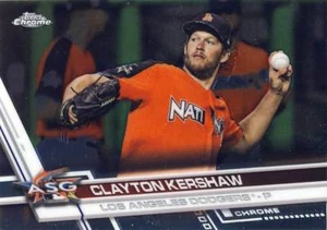 (8) 2017 Topps Chrome Update Clayton Kershaw All Star LOTE #HMT25 Dodgers - Imagen 1 de 1