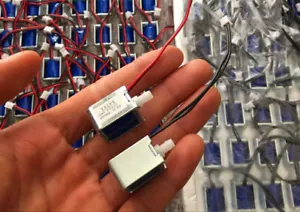 1x DC3-6V Schließer Typ Elektronisches Magnetventil Abluftventil Luftventil - Bild 1 von 6