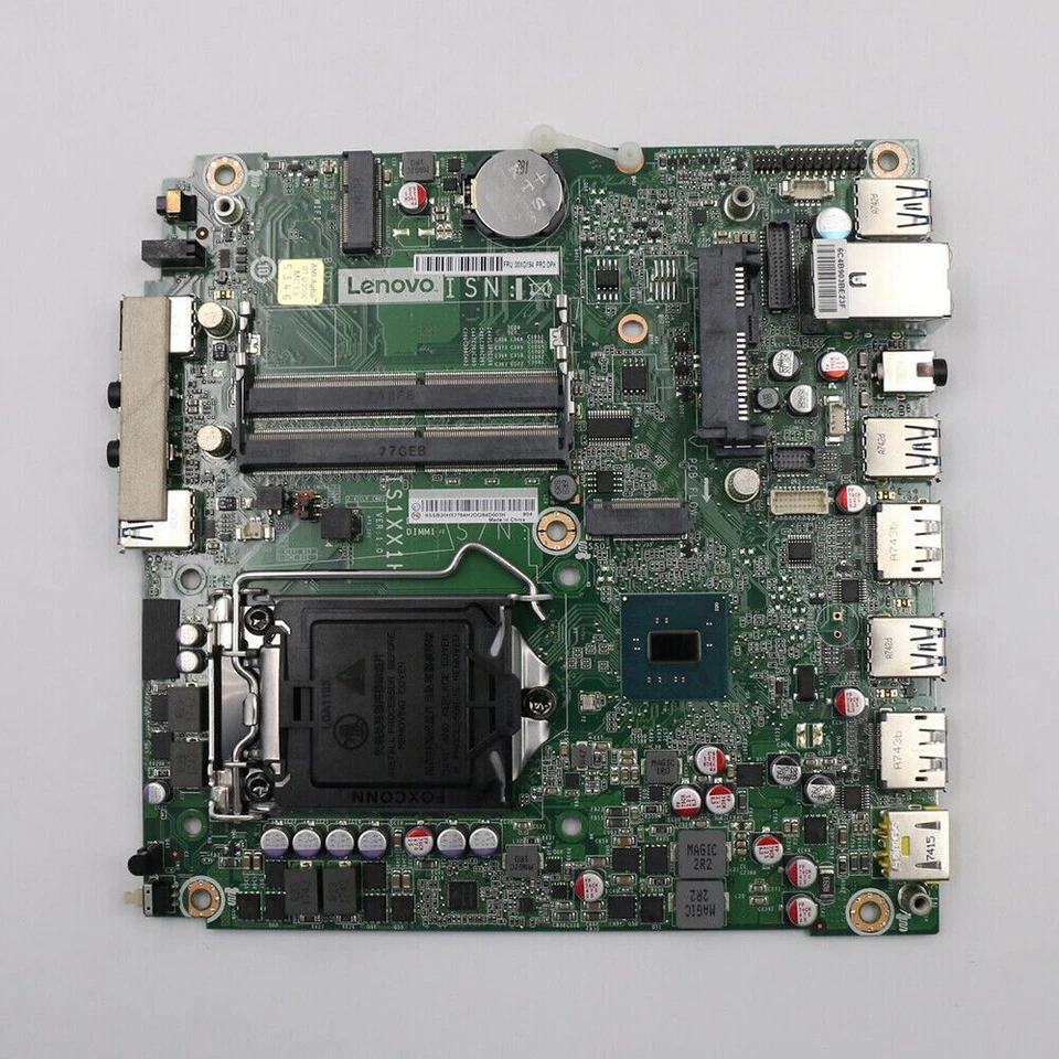 Lenovo M900 Tiny System Motherboard 03T7497 IS1XX1H Intel LGA 1151 DDR4 - Image 1 of 1