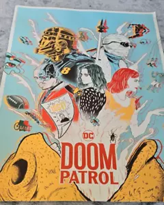 2019 SDCC COMIC CON EXCLUSIVE DC DOOM PATROL POSTER 18 x 24 - Picture 1 of 1