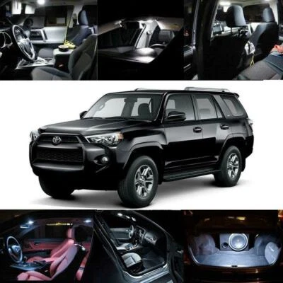 Kit de bombillas de equipamiento de luces LED interiores blancas 22 piezas para Toyota 4Runner 2003-2018 Foto 1 de 4
