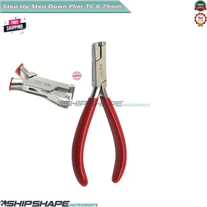 T/C Dental Step Plier 0.75mm Forming Detailing Orthodontic Wire Bending Pliers - Picture 1 of 6