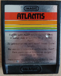 Atlantis (Imagic, 1982) pour Atari VCS 2600 (module) Jeu Classique