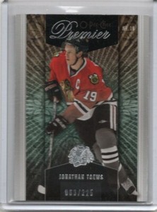 2009-10 O-Pee-Chee Premier #26 Jonathan Toews 063/225