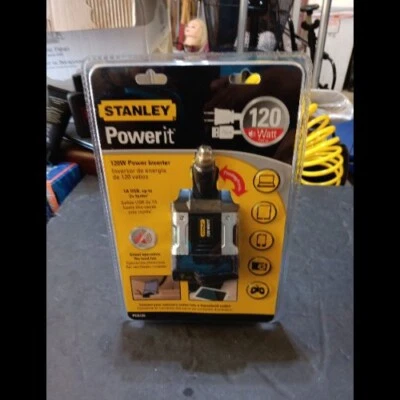 Inversor de corriente Stanley Power It 120W nuevo/sellado  Foto 1 de 4