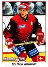 1995 Swedish World Championships Stickers #135 Theo Wittmann