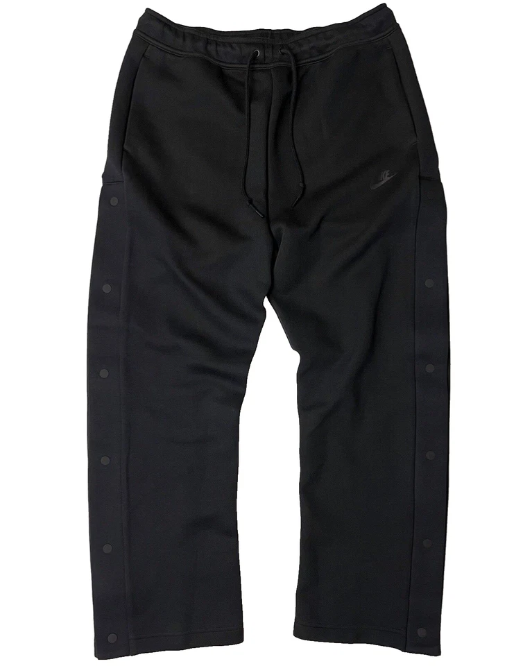 Nike Tech Fleece Loose Fit Tear-Away Pants FB8014-010 Black (Men’s XL)