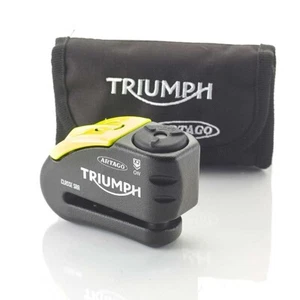 TRIUMPH Brake Disc Lock With Alarm - Picture 1 of 1