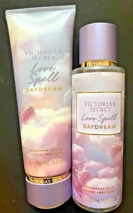 Victoria’s Secret Love Spell DAYDREAM Fragrance Mist 8.4oz & Lotion Gift Set - Picture 1 of 2