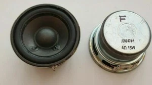 2 x Lautsprecher 2,5" Rund 15 W 4 Ohm JS66-474-1 Audio Hifi Lautsprecher Einheit zum Selbermachen - Bild 1 von 5