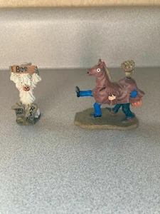 Lemax 2006 Spooky Town Giddy Up Horsy Au Galop! & Spooky Boo Ghost RETIRED - Picture 1 of 11