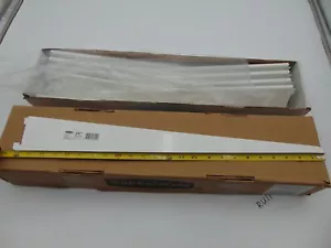 Rubbermaid Staffa Doppia Binario Bianca 24" FG4C0802WHT Confezione da 10 Nuovi Lotto - Foto 1 di 7