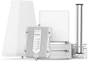 Amazboost Cell Phone Signal Booster 5G 4G LTE 5,000 sq.ft FCC Approved U.S. Carr - Photo 1 sur 9