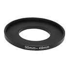 Camera 30.5mm Lens to 49mm Accessory Step Up Adapter Ring 30.5mm-49mm Black
