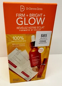 Dr. Dennis Gross Skincare Firm + Bright + Glow Vitamin C Lactic Set  1.0 fl oz🔥 - Picture 1 of 7