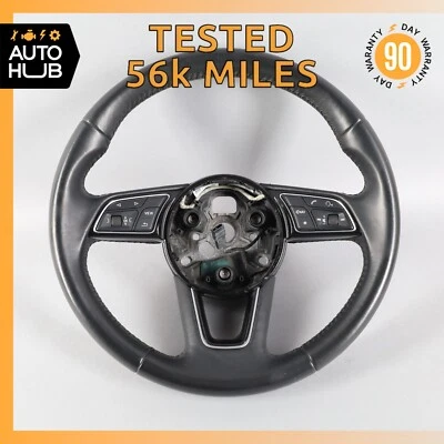 Audi B9 A4 2018 volante negro OEM 56 k Foto 1 de 4