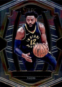 2018-19 Panini Select #179 TYREKE EVANS Premier Level  Pacers 