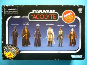 STAR WARS 3.75" THE RETRO COLLECTION - THE ACOLYTE MULTIPACK MIB - Picture 1 of 8