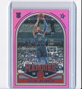 JALEN BRUNSON 2018-19 PANINI CHRONICLES PINK PARALLEL MARQUEE ROOKIE-SHIPS FREE - Picture 1 of 24