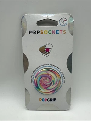 Empuñadura y soporte para teléfono PopSockets PopGrip Jawbreaker brillante - Parte superior intercambiable - Nuevo Foto 1 de 3
