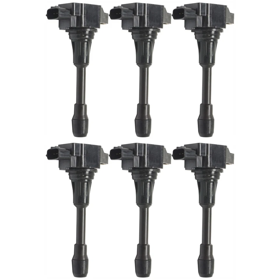 Set of 6 Ignition Coils for Nissan Frontier Suzuki Equator 2009-2012 - Image 1 of 4