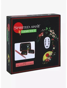Studio Ghibli Spirited Away No-Face Stoneware Sushi Set - BRAND NEW - Picture 1 of 9