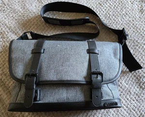CANON SLR CAMERA BAG - GREY - MOVABLE SECTIONS - W13" x D7" x H9" - Picture 1 of 7