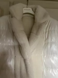 Moncler Bagaud Mantel,Teddy, Daunen, wendbar,cremeweiß,Größe0, 34/36,neuwertig - Bild 1 von 14