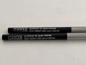2 Clinique Quickliner Para Ojos Intensos - Lápiz Automático 01 Negro Intenso Nuevo - Imagen 1 de 4