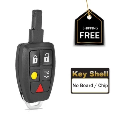 for Volvo C30 S40 V50 C70 - 2004 2005 2006 2007 - 2013 Remote Key Shell Case Fob - Image 1 of 3