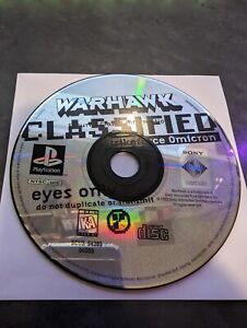 WarHawk (Sony PlayStation 1, 1995) DISC ONLY PS1