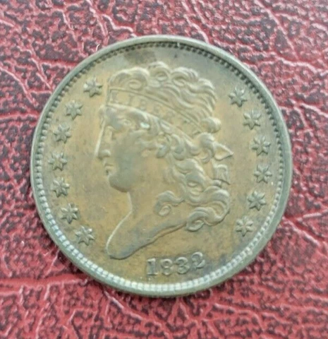 Classic Head - Half Cent - 1832 - Copper - KM# 41 Cover