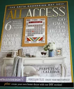 Anita Goodesign All Access VIP Club May 2017 Embroidery Design CD & Book - Picture 1 of 11