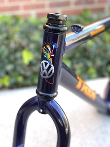Vintage USA Trek VW Mountain Bike Frame - Aluminum & Steel 1990s Limited Edition - Picture 1 of 12