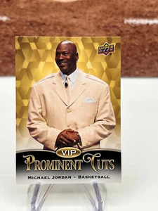 Michael Jordan 2024 Upper Deck NSCC National Exclusive Prominent Cuts - Imagen 1 de 2