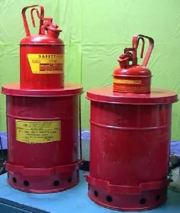 JustRite Rag and 1 gallon Liquid Safety Can set - Picture 1 of 1