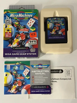 Micro Machines Sega Game Gear Boxed complete - Image 1 of 4