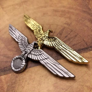 Repro 2 PC German Eagle Iron Cross Badge 9.1 cm with collection Box. - Picture 1 of 8