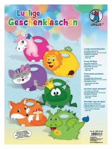 URSUS Lustige Geschenktaschen - Set für 6 Geschenktaschen - Bild 1 von 2