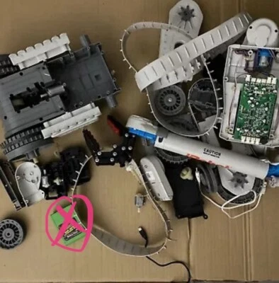 Taken Apart Bright 12.8-volt 1:3 iRobot 710 Kobra NO Battery * FOR PARTS* - Image 1 of 4