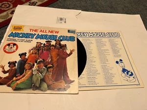 POSTER & LYRICS Disneyland Record The All New Mickey Mouse Club Lisa Whelchel - Picture 1 of 1