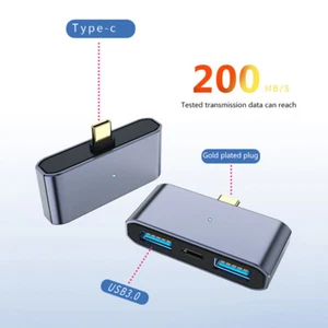Universal 3in1 USB Type-C Hub TF SD Memory Card Reader For Iphone For Ipad - Photo 1/18
