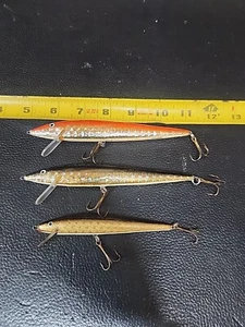 Vintage Palsa Minnow Lures - Picture 1 of 17