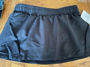 Eco Beach UPF 50+ Swim Skirt with Brief Womens Small NWT Black Style 201803RS - Picture 1 of 10