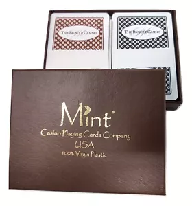 The Bicycle Casino by Mint Casino Playing Cards Company USA (Free 2Day Shipping) - Picture 1 of 11