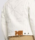 Off White Slim Denim Jacket Arrows | Size Medium / M | Rrp £625 Virgil Abloh