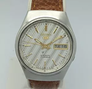 Seiko 5 Automatic Cal.7009A Day/Date Vintage Men’s Watch SMU66ARL2 - Picture 1 of 10