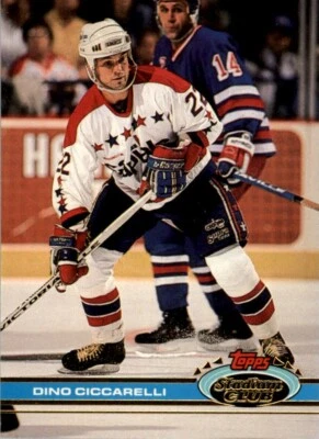 1991-92 Stadium Club NHL Dino Ciccarelli #118 - Image 1 of 2