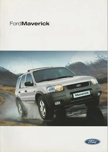 Prospekt Ford Maverick Modell 2002 Technische Daten Ausstattungen - Bild 1 von 1