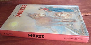 MOXIE ~ Phyllis Rossiter. 1a edición 1990 HbDj Courageous Survivientes en MELB - Imagen 1 de 1